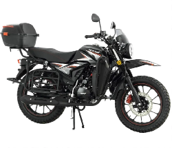 Мотоцикл дорожный ROCKOT QUEST 150 (красный)+кофр