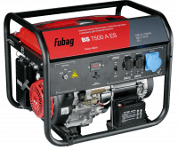 Генератор бензиновый FUBAG BS 7500 A ES с электростартером и коннектором автоматики