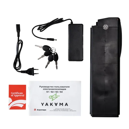 Электровелосипед Yakama S3 Серый