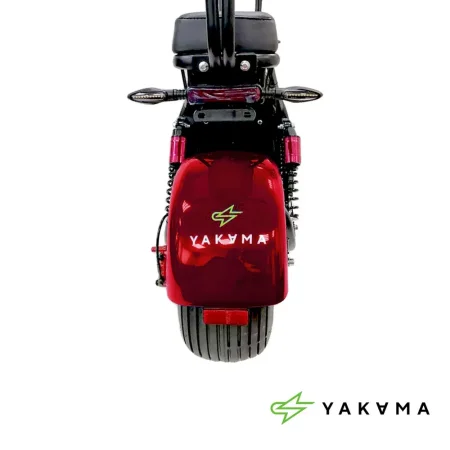 Электроскутер YAKAMA AP-H009-2 красный Электроскутер YAKAMA AP-H009-2 красный