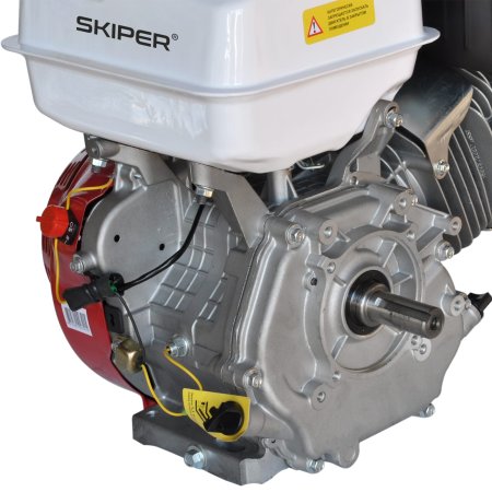 Двигатель бензиновый SKIPER N188F/E(K) (электростартер) (13 л.с., вал диам. 25мм х60мм, шпонка 7мм) Двигатель бензиновый SKIPER N188F/E(K) (электростартер) (13 л.с., вал диам. 25мм х60мм, шпонка 7мм)
