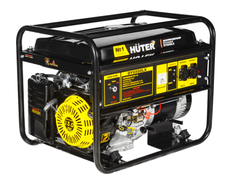 Генератор бензиновый Huter DY6500LX с электростартером