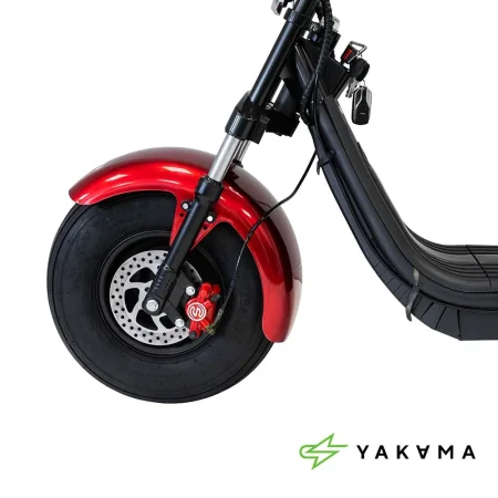 Электроскутер YAKAMA AP-H009-2 красный Электроскутер YAKAMA AP-H009-2 красный