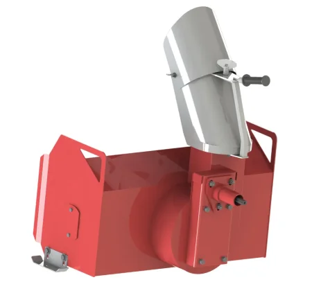 Снегоуборочная приставка СУБ-0,8 к мотоблоку МТЗ Беларус 2-х контурная