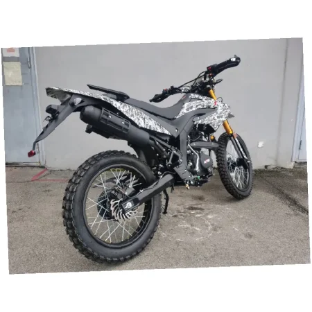 Мотоцикл MINSK X 250 белый камуфляж