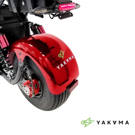 Электроскутер YAKAMA AP-H009-2 красный Электроскутер YAKAMA AP-H009-2 красный