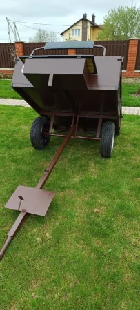 Прицеп для мотоблока усиленный - (Крепыш)