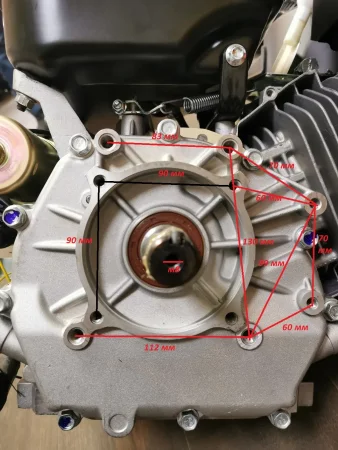 Двигатель бензиновый Weima WM188F (WM188F/P) 13 л.с.