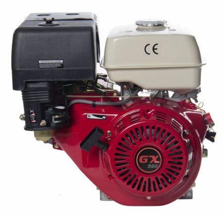 Двигатель бензиновый аналог HONDA GX390 (188F 13 л.с., вал диам. 25мм х60мм, шпонка 7мм)