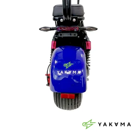 Электроскутер YAKAMA AP-H009-2 синий Электроскутер YAKAMA AP-H009-2 синий