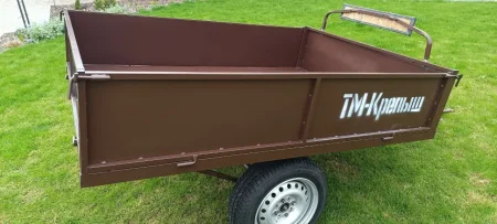 Прицеп для мотоблока усиленный - (Крепыш)