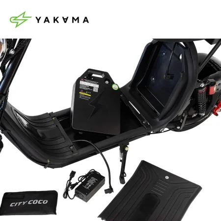 Электроскутер YAKAMA AP-H009-2 черный