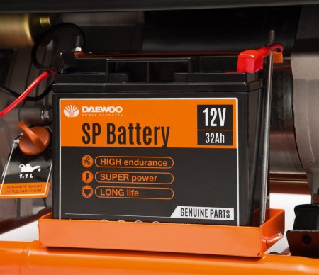 Генератор бензиновый DAEWOO GDA 7500 DFE (газовый)