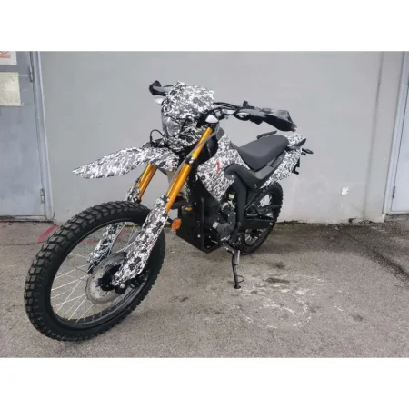 Мотоцикл MINSK X 250 белый камуфляж